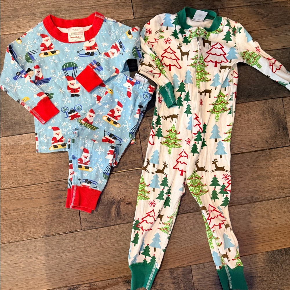 Hanna Andersson Christmas pajama lot